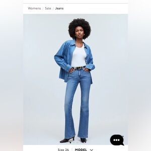 Madewell Flea Market Flare Jean